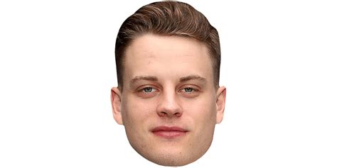 joe burrow stubble big head celebrity cutouts