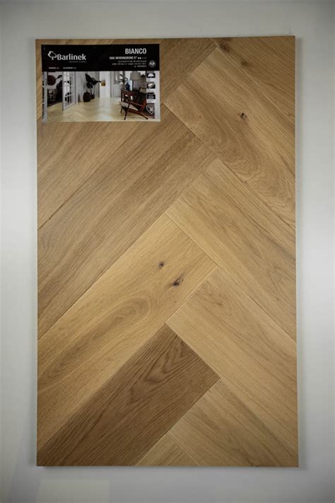 Bianco White Oak Herringbone