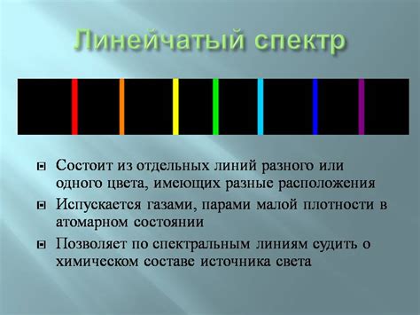 Спектры и спектральный анализ - Презентации по физике