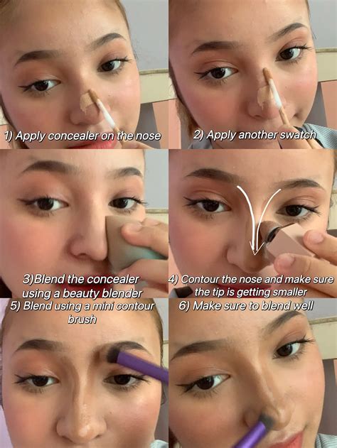 How To Make A Nose Look Smaller Without Makeup | Saubhaya Makeup