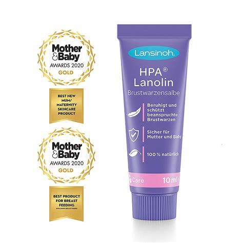Lansinoh® HPA® LANOLIN for sore, cracked nipples