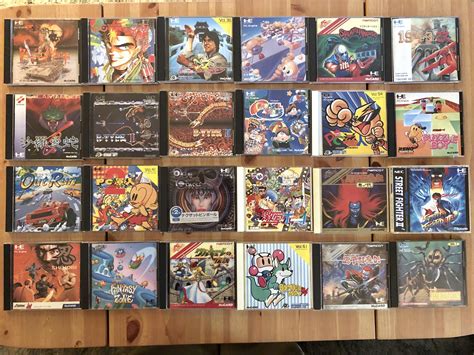 current pc engine collection  didnt   turbografx   kid