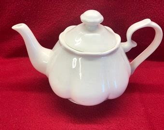 bone china teapot etsy uk