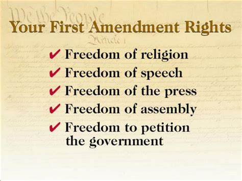 PPT - First Amendment Rights PowerPoint Presentation, free download ...