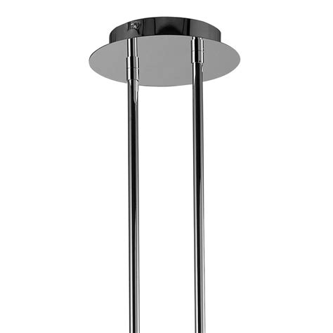 Tiffany Six Light Chrome Contemporary Crystal Pendant M3853 | The