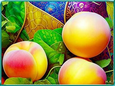 Solve Персики. jigsaw puzzle online with 30 pieces