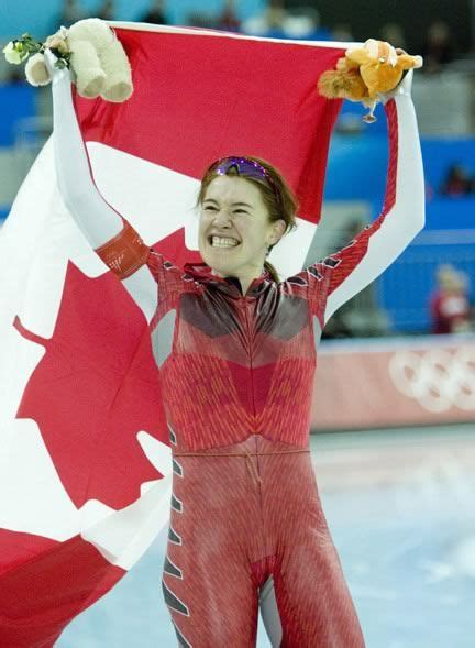 Canada's Clara Hughes captured speed skating gold in the 5,000 metres ...