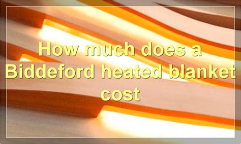 Biddeford Heated Blanket: Everything You Need To Know - Best Heated