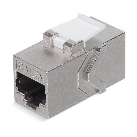 Cabeus CA-8p8c-C6a-SH Проходной адаптер, RJ45-RJ45 (8p8c), категория 6a ...