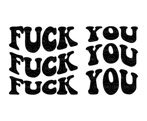 Fuck You Svg Fuck It Svg Fuck off Svg Stacked Retro Wavy - Etsy Israel