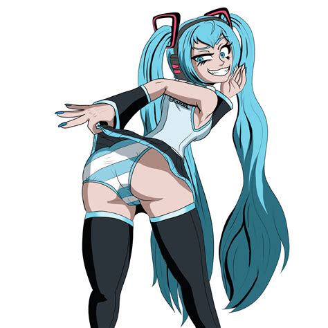 Miku Butt by charredarousal on Newgrounds