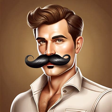 style  mustache  maximum impact burst  style