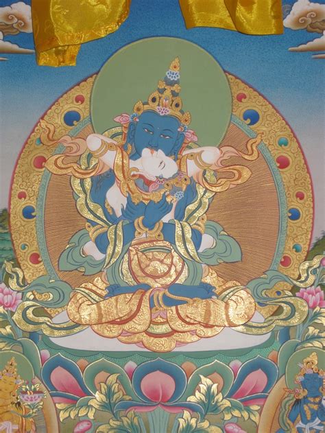 Samantabhadra & consort 2 | Buddhist art, Tibetan art, Thangka painting