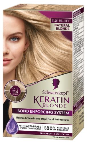 Schwarzkopf® Keratin Blonde Permanent Hair Color - 11.0 Natural Blonde ...