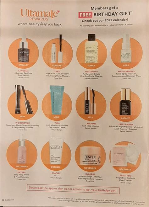 Ulta Beauty Birthday Gift 2022