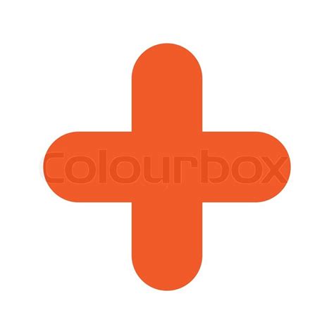 icon  orange stock vector colourbox