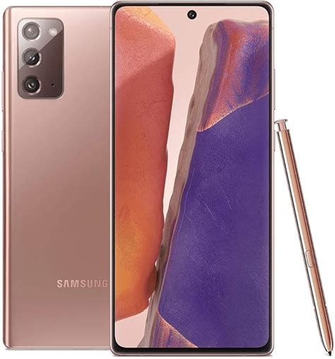 Amazon.com: Samsung Galaxy Note 20 N980F/DS, 4G LTE, International ...