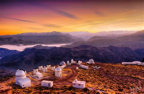 sunrise  cerro tololo observatory chile     flickr