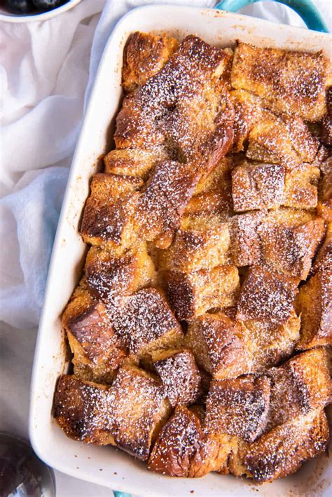 Overnight Brioche French Toast Casserole | Everyday Family Cooking
