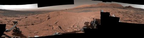 See NASA's Curiosity Rover's Stunning 360-Degree View Atop "Mont Mercou ...