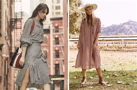 Платья в клетку виши - мило и женственно | Long sleeve dress, Fashion ...