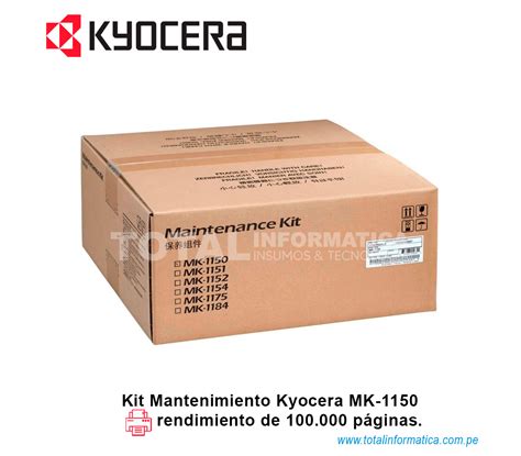 KIT DE MANTENIMIENTO KYOCERA MK-1150 1702RV0NL0