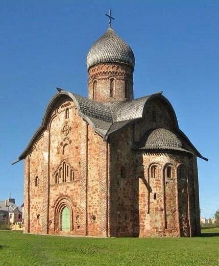 Церковь Петра и Павла "в Кожевниках". Великий Новгород, 1406 г ...