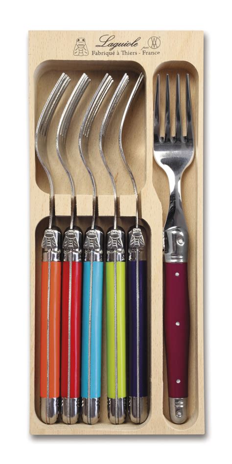 Stainless Steel Forks - Multi (Set of 6) | at Mighty Ape NZ