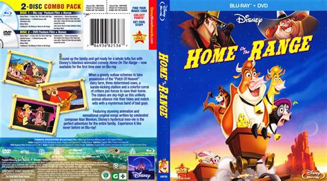 Home On The Range - Movie Blu-Ray Scanned Covers - Home1 :: DVD Covers