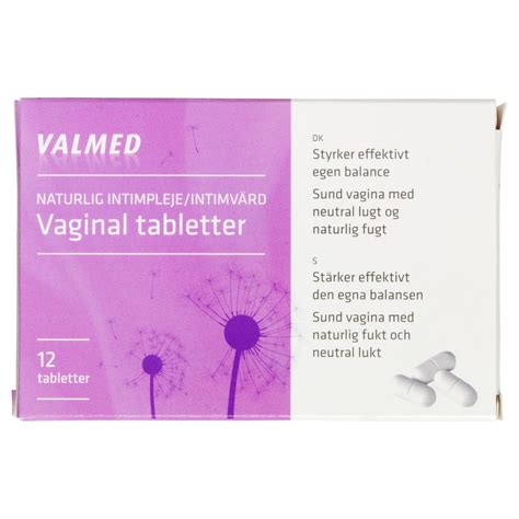 Køb Valmed Vaginal tabletter billigt hos Med24.dk