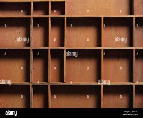 drawer wooden compartments empty close  stock photo alamy