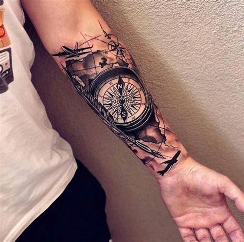Tattoo • Тату на руке: мужские стили и темы