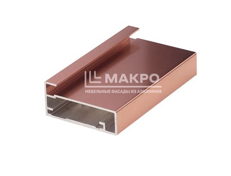 Профиль №4 Красный глянец - Makro