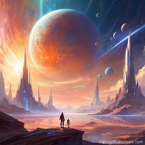 space exploration concept art