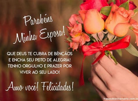 Mensagens De Aniversário Para A Esposa - Frases de Aniversário para Esposa - Feliz Aniversário