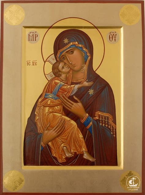 Божия Матерь Владимирская. Частное собрание. | Art icon, Orthodox icons ...