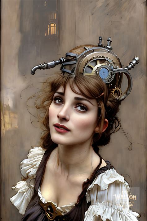 Steampunk AI Babe 4 by dbwalton