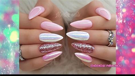 Top 61+ imagen uñas de color rosa pastel - Abzlocal.mx