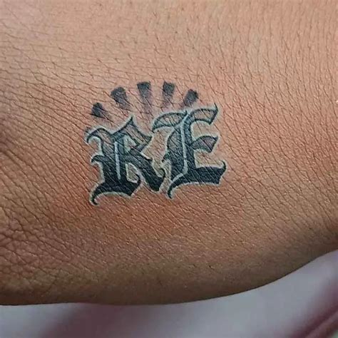 trendy initial tattoo design ideas  men  women