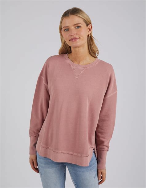 Delilah Crew Pink – Foxwood Clothing