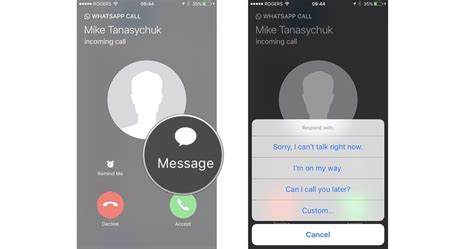 Как звонить и отвечать на звонки в WhatsApp для iPhone