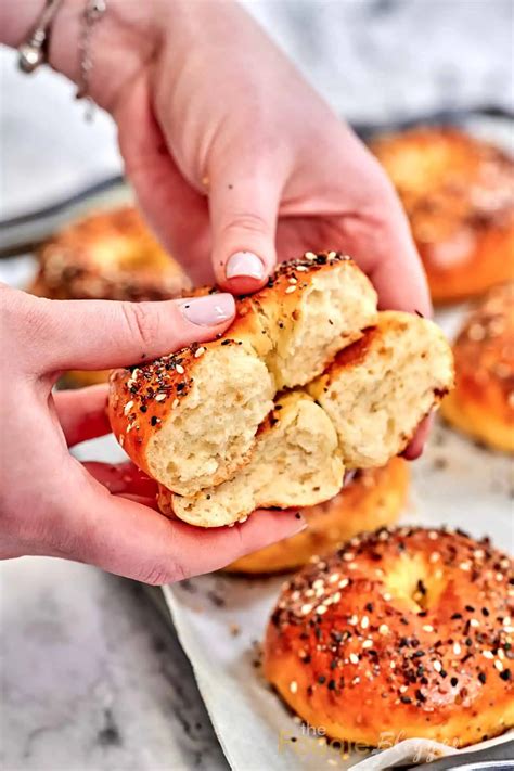 Easy-Peasy 2 Ingredient Bagels - TheFoodieBlogger