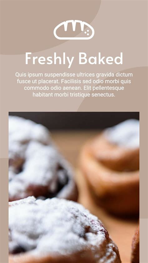 Fresh bakery goods 20011978 Template