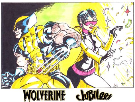 Wolverine + Jubilee by mikehegaman on DeviantArt