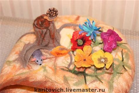 Домики для кошек из войлока • Кошки Мира