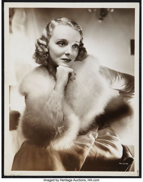 Virginia Bruce (MGM, 1930s). Portrait Photo (10" X 13"). | Lot #52418