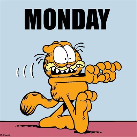 Pin by Anna McFadden on Garfeild | Funny day quotes, Monday humor ...