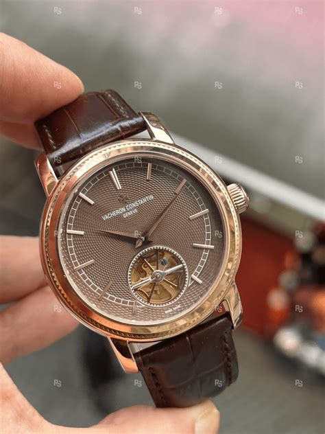 VACHERON Constantine Kahverengi Kadran Deri Kordon