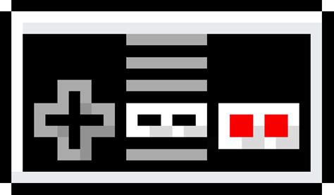 nes controller pixel art gif wifflegif