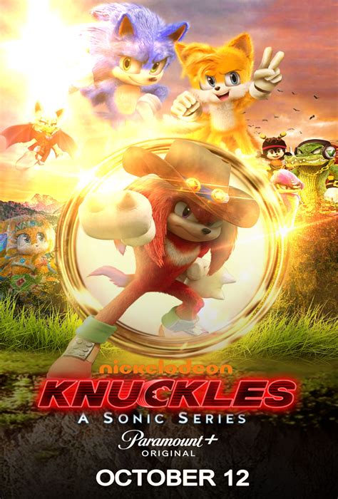 knuckles the series poster V4 by paulinaolguin on DeviantArt